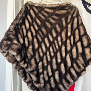 adidas Black and Brown Women's Poncho